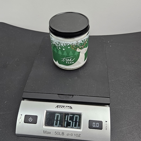 Bath and Body Works Tree Farm Mason Single Wick Candle - Picture 2 of 5